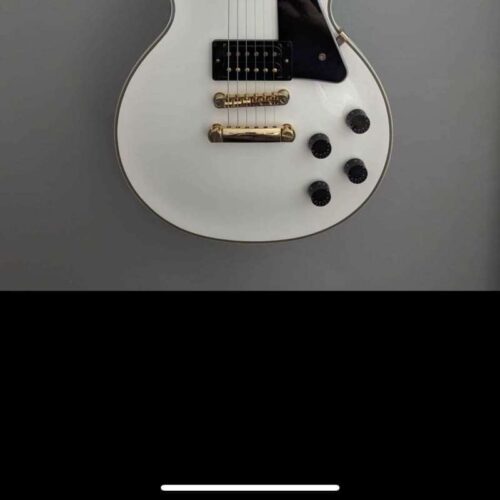 2020 - Present Epiphone Les Paul Custom Alpine White -         Les Paul