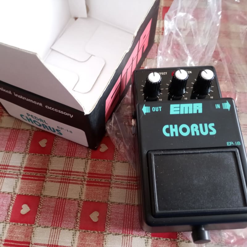 used 90s-00s EMA EP-18 Chorus Black - Effect Pedal