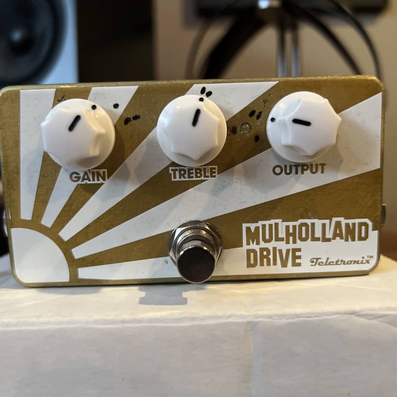 used 2010s Teletronix Mulholland Drive MKII Black / White - Effect Pedal