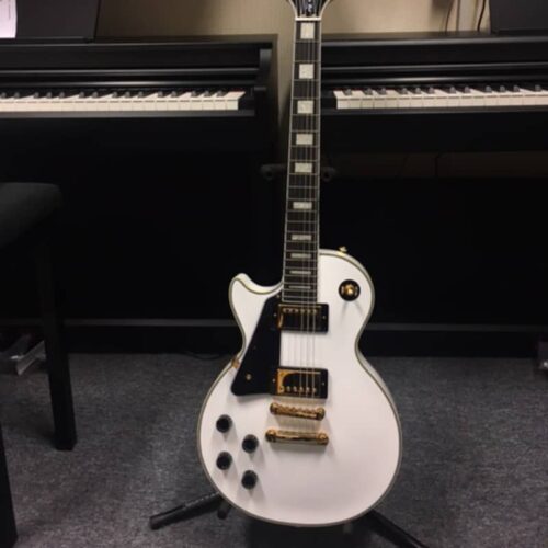 Epiphone Les Paul Custom Alpine White -         Les Paul