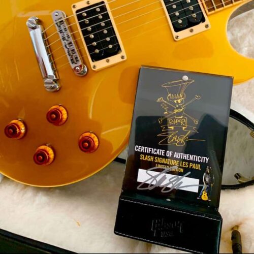 2008 Gibson Slash Signature Les Paul Goldtop -         Les Paul