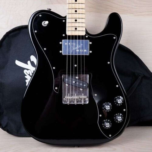 2004 Fender TC-72 Telecaster Custom Reissue CIJ Black -        Telecaster