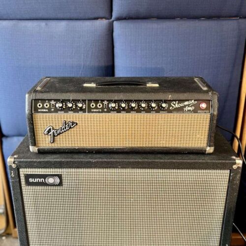 1965 Fender FEIC Showman Amplifier Blackface -          Amplifier