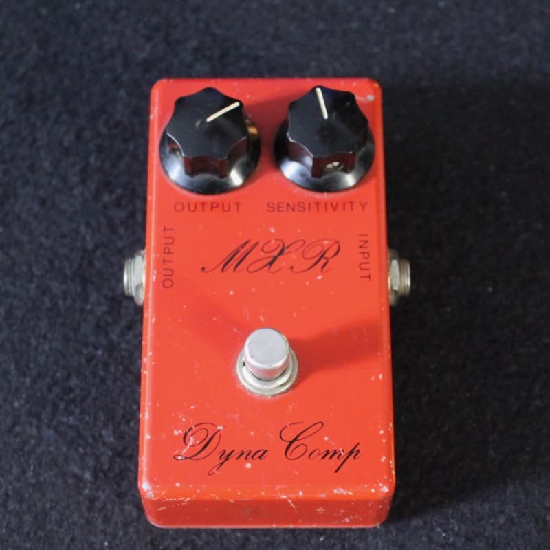 used 1973 - 1975 MXR MX-102 Script Dyna Comp Red - Effect Pedal