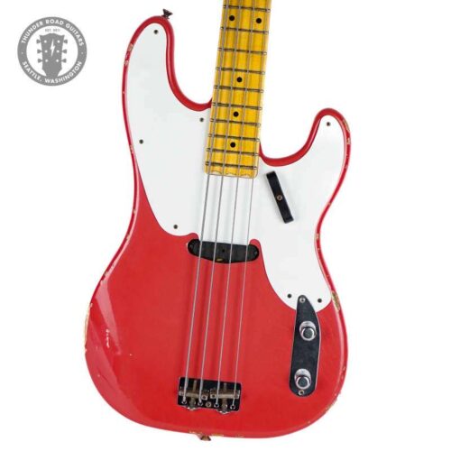 2022 Fender 55 Precision Bass Fiesta Red -         Precision Bass