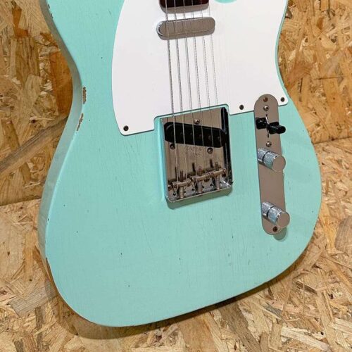 2021 Fender Custom Shop '59 Telecaster Relic Inc. Case Surf Gr... -       Custom Shop Telecaster