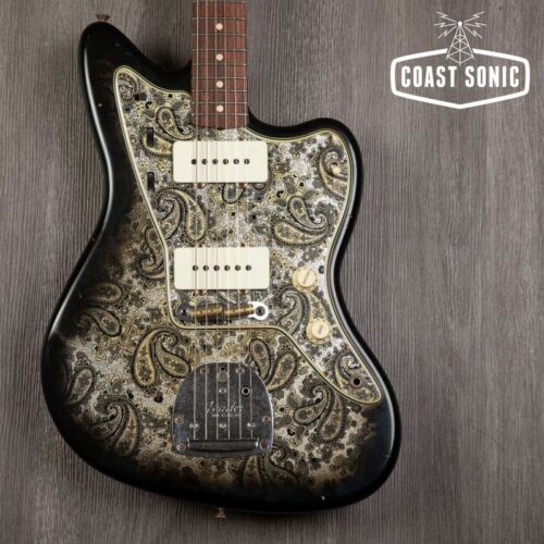 2020 Fender Jazzmaster black paisley -        Jazzmaster