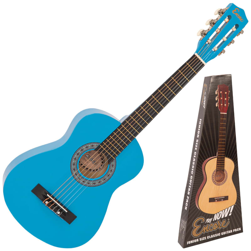 Encore Encore 1/2 Size Junior Guitar Pack ~ Metallic Blue - £44.16 new Guitar