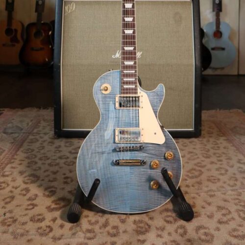 2024 Gibson Les Paul 50s Figured Standard Ocean blue -         Les Paul