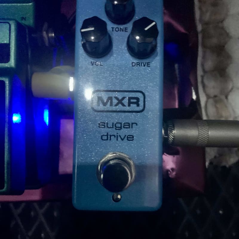 used 2018 - Present MXR M294 Sugar Drive Mini Blue - Effect Pedal