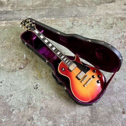 1973 Gibson Les Paul Custom Sunburst -         Les Paul