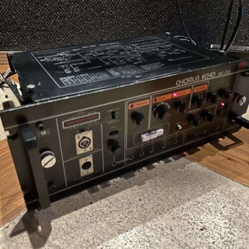 1970s Roland SRE-555 Chorus Echo Black -         Chorus   Analogue Delay