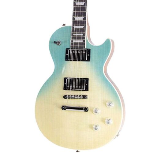 2020 - Present Epiphone Les Paul Modern Figured Caribbean Blue... -         Les Paul