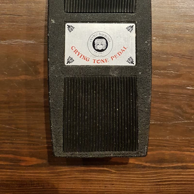 used 1970s Electro-Harmonix Crying Tone Pedal Black - Effect Pedal