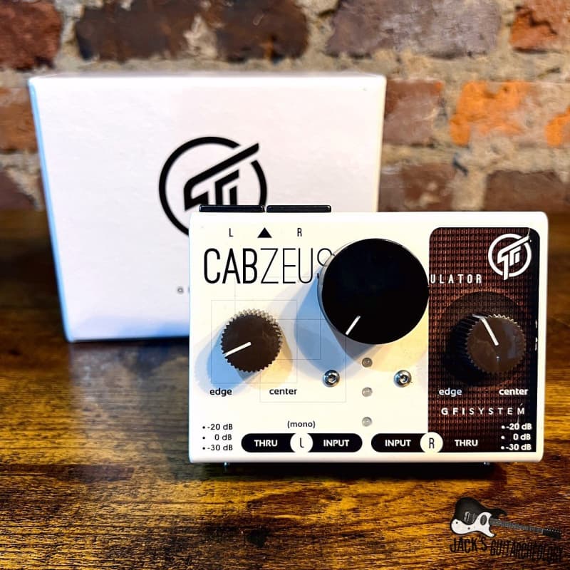 used 2010s GFI System Cabzeus White - Effect Pedal