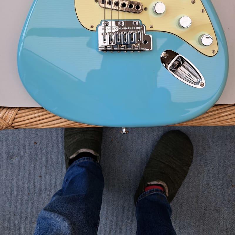 mid 2000 Burns Cobra Club series Baby Blue - £350 used Guitar