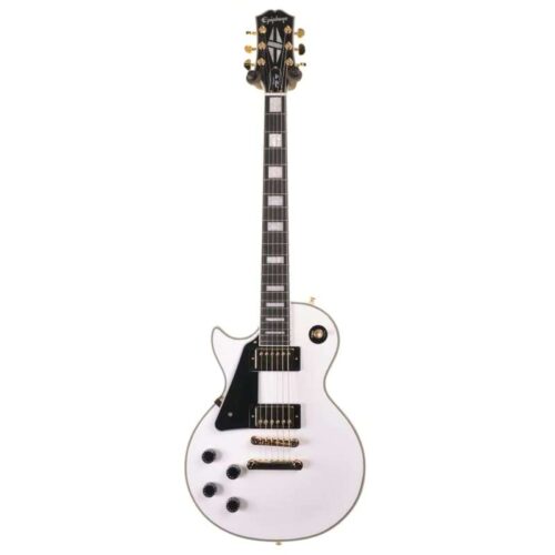 2024 Epiphone Les Paul Custom Alpine White -         Les Paul