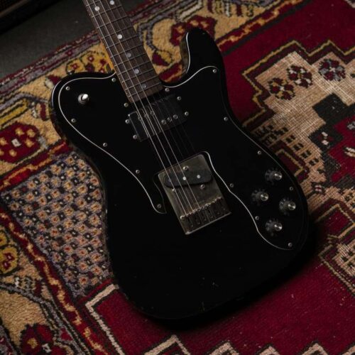 1983 Fender TC-72 Telecaster Custom Reissue MIJ Black -        Telecaster