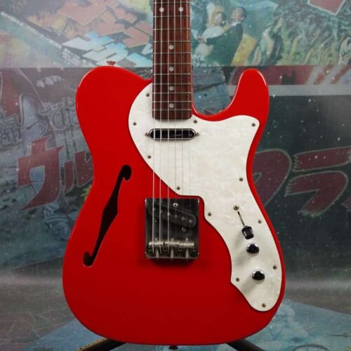 Fernandes TE-3 Telecaster Thinline 1990's MIJ Japan Red -        Telecaster