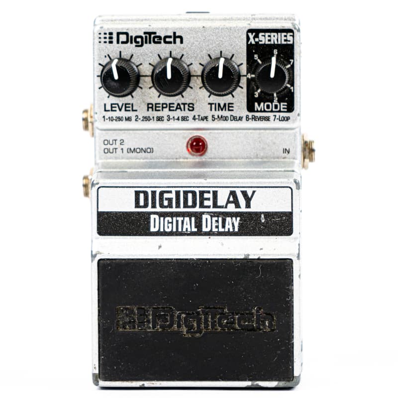 used Early 2000s DigiTech DigiDelay Silver - Effect Pedal