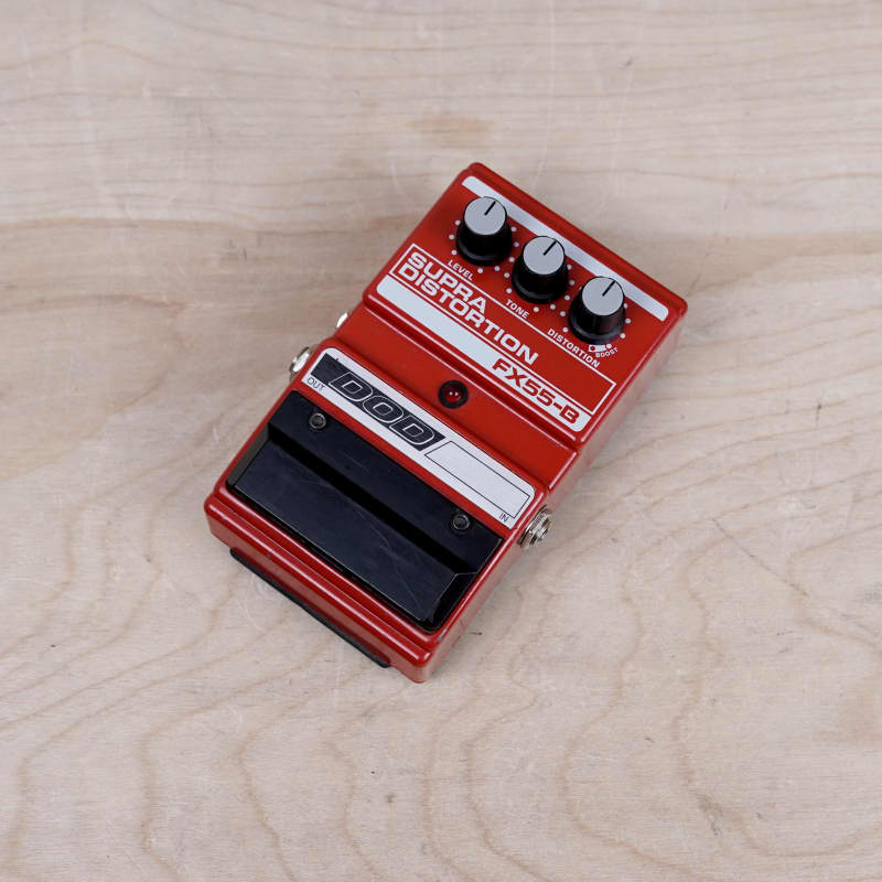 used DOD Supra Distortion FX55-B Red - Effect Pedal