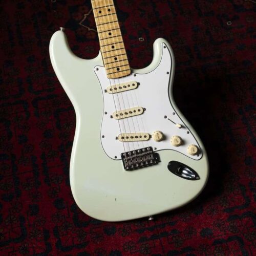 1997 Fender ST-66 Stratocaster Reissue MIJ Daphne Blue -        Stratocaster