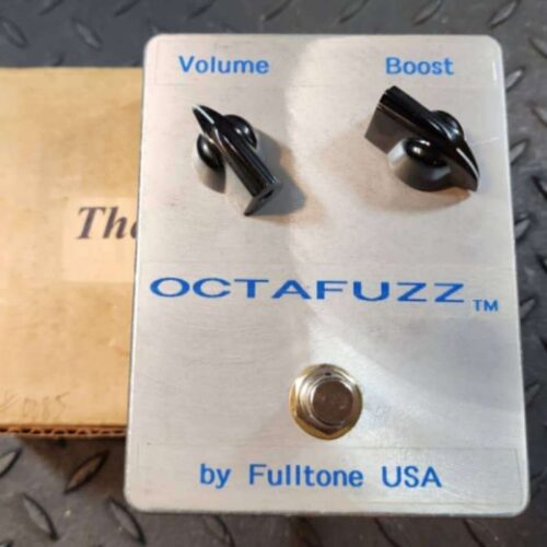 1990's Fulltone Octafuzz Serial #85 Original Vintage Aluminum -         Fuzz