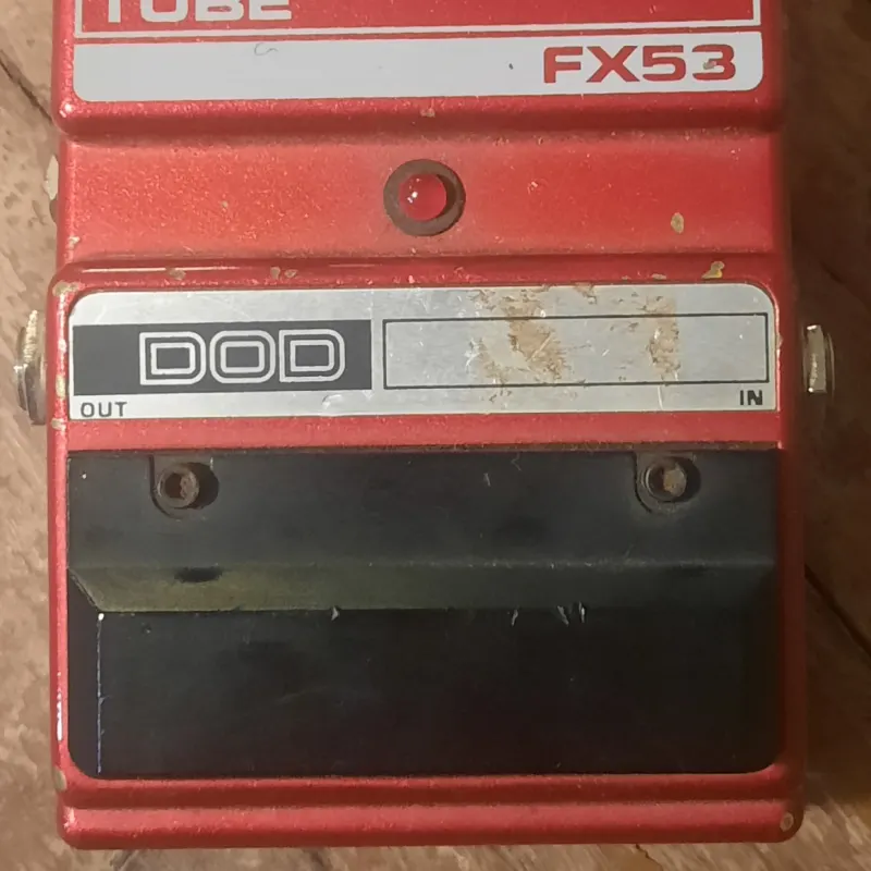 used 1990s DOD FX53 Candy Apple Red - Effect Pedal