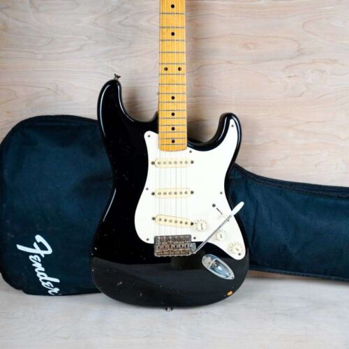 1993-1994 Fender ST-57 Stratocaster MIJ Black -        Stratocaster