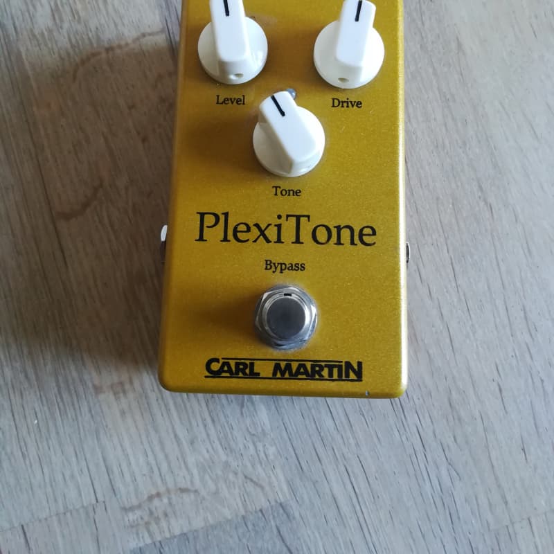 used 2010s Carl Martin PlexiTone Single Channel Yellow - Effect Pedal