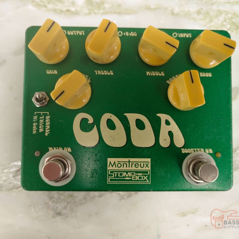 used 2012 Montreux Coda Green - Effect Pedal