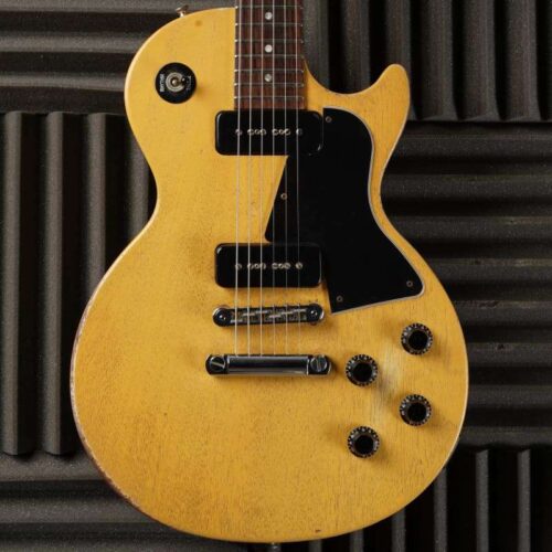 2005 - 2006 Gibson Les Paul Junior Special Worn Yellow -         Les Paul