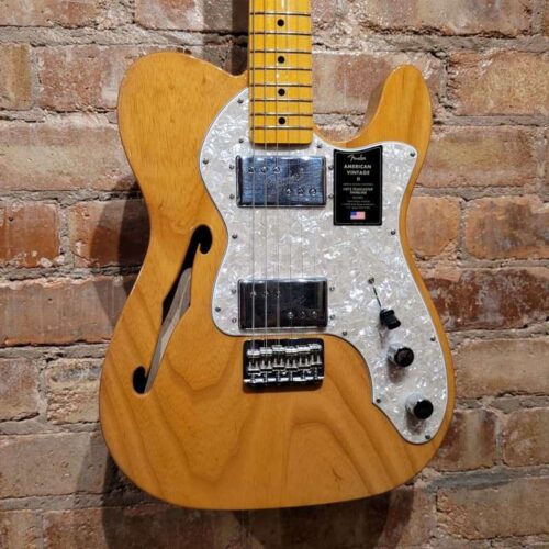 2022 Fender 1972 Telecaster Thinline Aged Natural - £2239 new Guitar