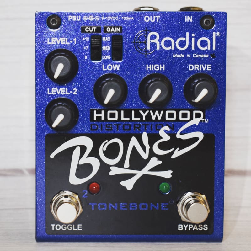 used 2010s Radial Tonebone Hollywood Bones Purple - Effect Pedal