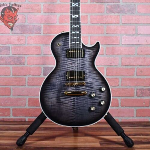 2023 - Present Gibson Les Paul Supreme Translucent Ebony Burst -         Les Paul