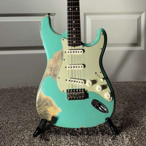 2021 Fender Custom Shop Dual Mag II Stratocaster Relic Seafoam... -       Custom Shop Stratocaster