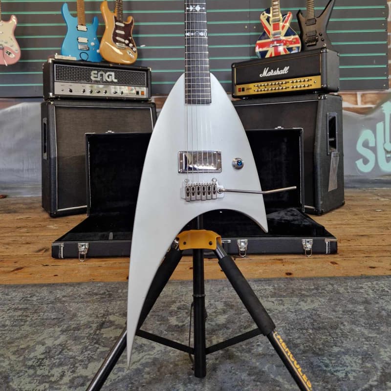 circa.1996-00 s GroverJackson Roswell Rhoads RWR-85 Silver - £2600 used Guitar