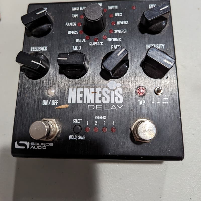 used 2010s Source Audio Nemesis Delay Black - Effect Pedal