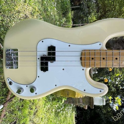 1970 - 1983 Fender Precision Bass with Maple Fretboard Olympic... -         Precision Bass