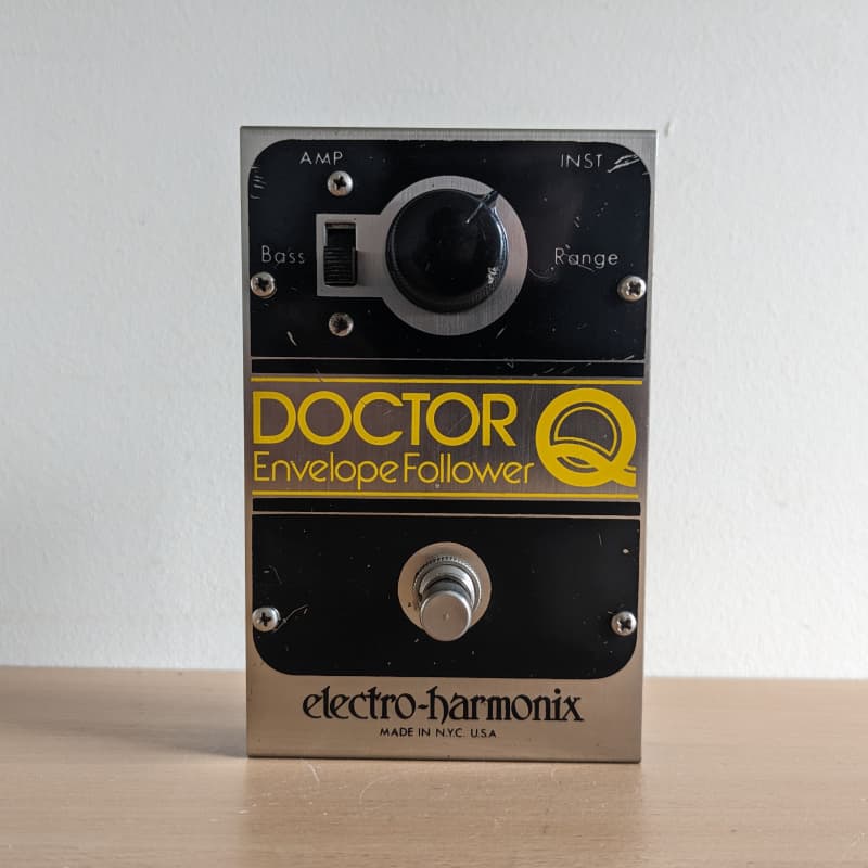 used 1970s Electro-Harmonix Doctor Q Envelope Filter Silver - Effect Pedal