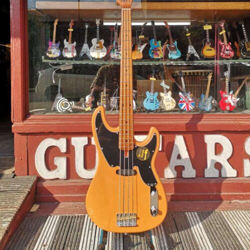 2021 Marcus Miller Telecaster Bass Orange - £599 used Guitar