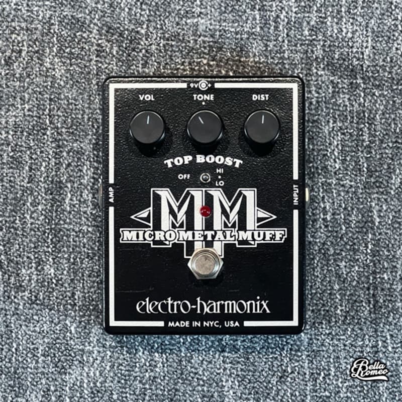 used 2010s Electro-Harmonix Micro Metal Muff Distortion with Top Bo... - Effect Pedal