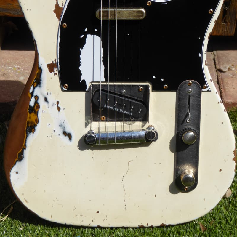 DY Guitars Rick Parfitt white custom relic tele body Aged Nitro - £459.99 new Guitar