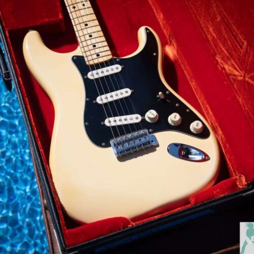 1975 Fender Stratocaster Olympic White -        Stratocaster