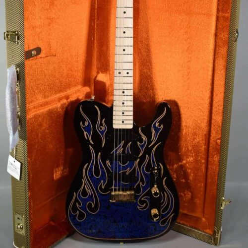 2021 Fender Telecaster Blue Paisley Flames -        Telecaster