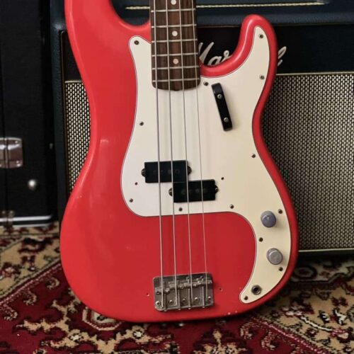 1968 Fender Precision Bass Fiesta Red -         Precision Bass