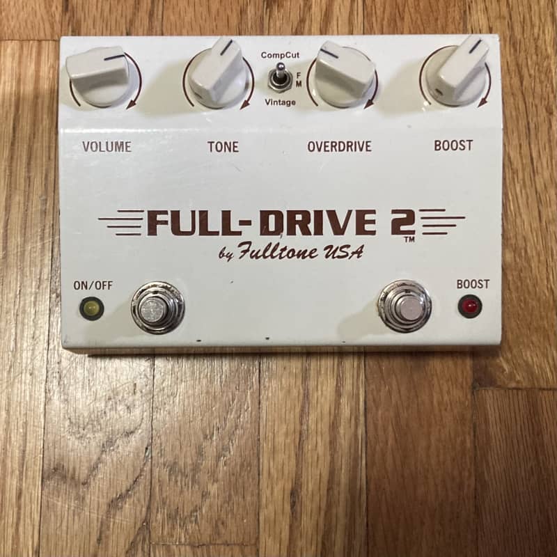 used Fulltone Full-Drive 2 Custom Shop White - Effect Pedal