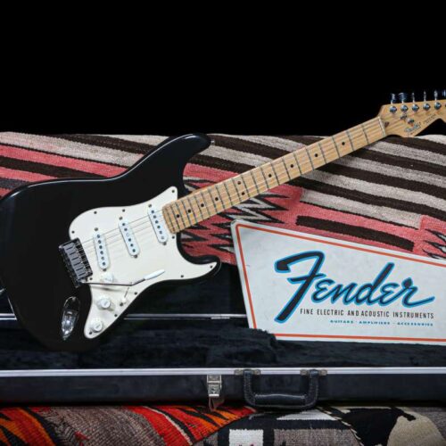 1989 Fender Stratocaster Black -        Stratocaster