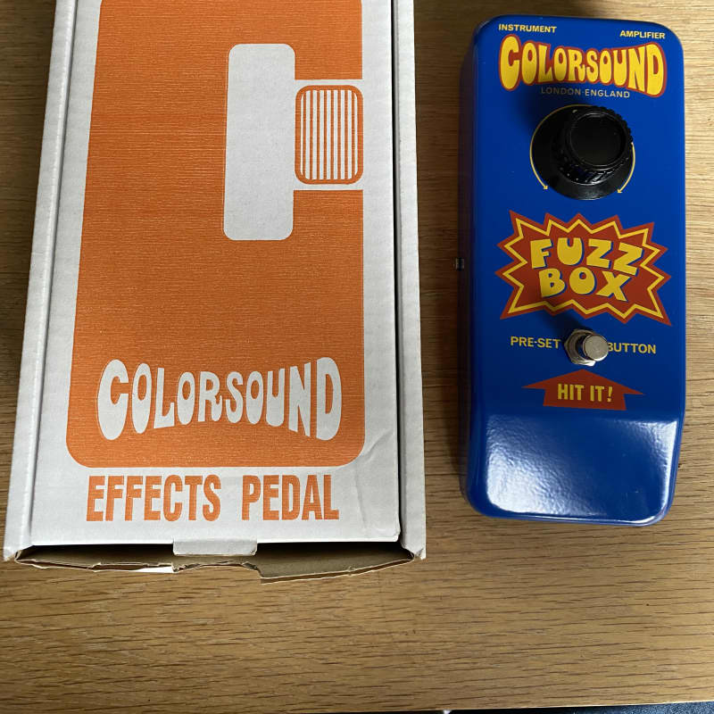 used 2012 Coloursound One Knob Fuzz Blue - Effect Pedal