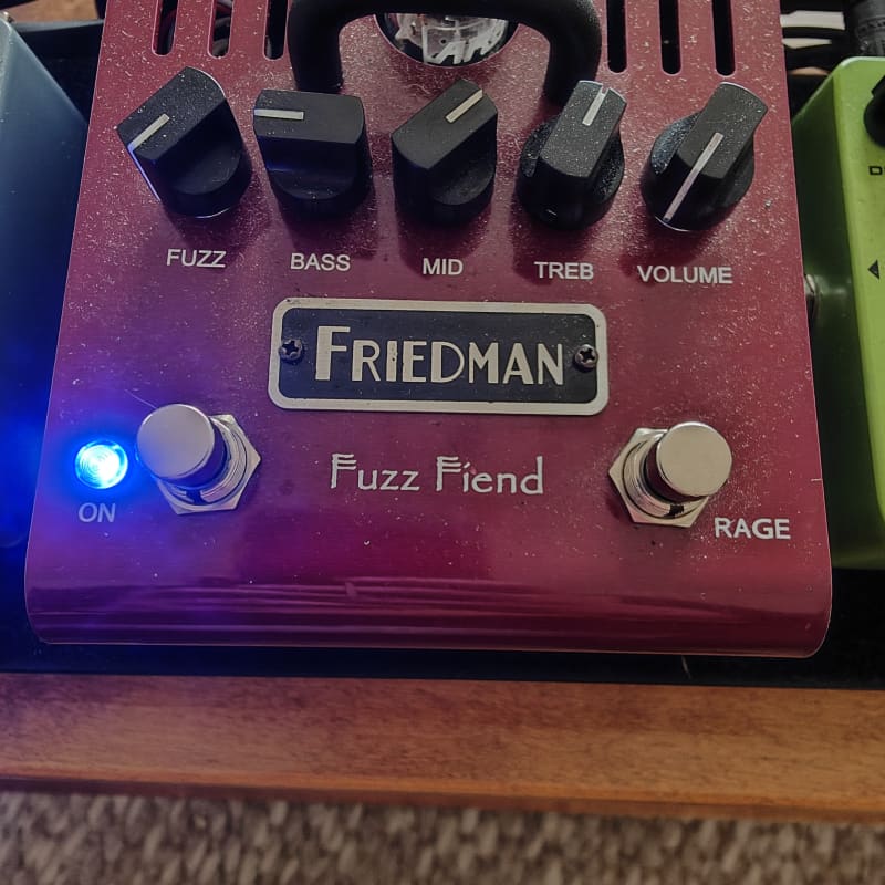 used 2017 - 2019 Friedman Fuzz Fiend Red - Effect Pedal